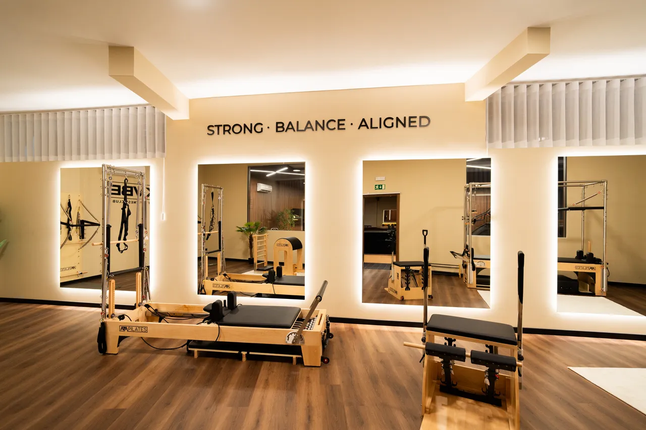 Estúdio Privado de Pilates de 90m² no KVBE em Leiria — Strong, Balance, Aligned